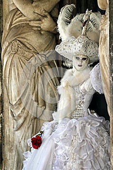 Italy Ã¢â¬â Venezia - Swan mask photo